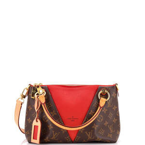 Louis Vuitton V Tote Canvas And Leather #201013L21B